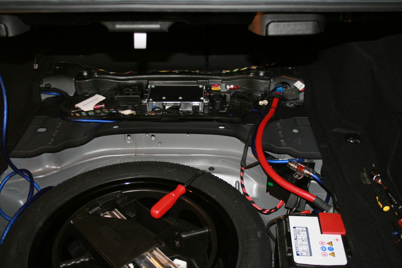 Mercedes W203 Subwoofer Install Ford